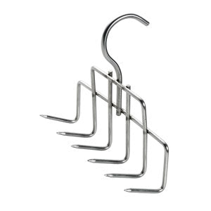 Carlig inox 160*4mm pentru slanina si bacon, cu 6 brate