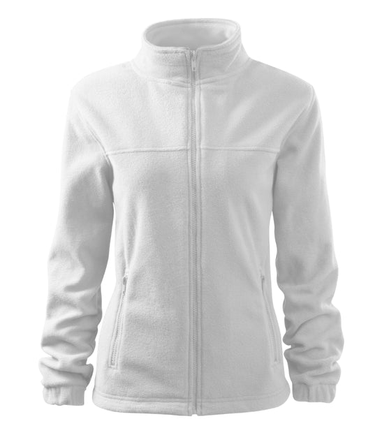 Jacket 504- Jachetă polar (fleece) pentru dama,culoare alba