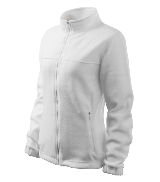 Jacket 504- Jachetă polar (fleece) pentru dama,culoare alba