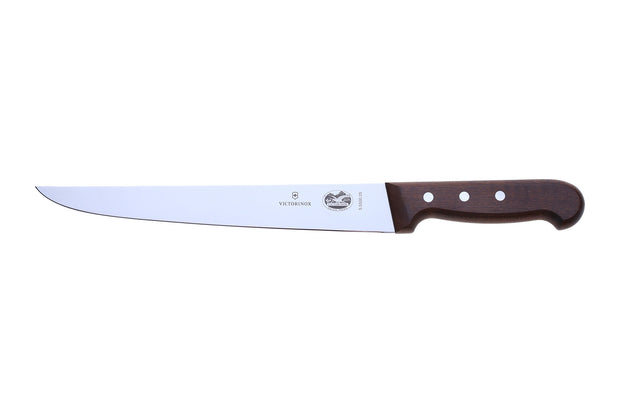 Cutit Victorinox 5.5500.25 - lama dreapta 25 cm, maner din lemn trandafir