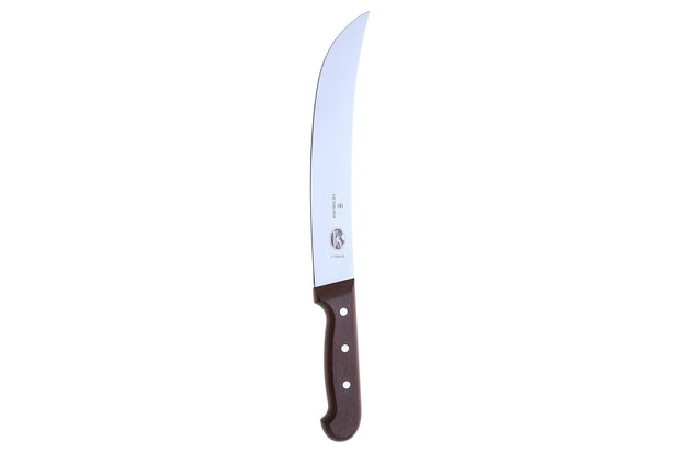 Cutit Victorinox 5.7300.25 - lama curbata de 25 cm, maner din lemn trandafir