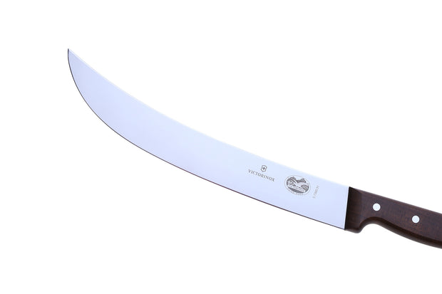 Cutit Victorinox 5.7300.31 cu lama curbata de 31 cm, maner din lemn trandafir