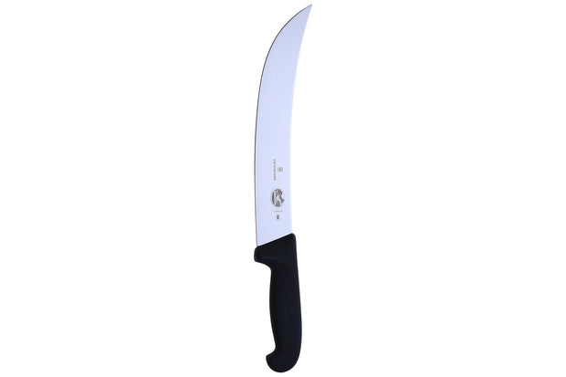 Cutit pentru ales si transat carne Victorinox 5.7303.25, lama curba de 25 cm