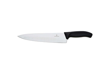 Cutitul bucatarului VICTORINOX 6.8023.25,lama 25 cm, cu alveole