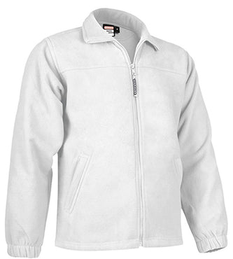 Jacket DAKOTA - Jachetă polar (fleece) unisex,culoare alba