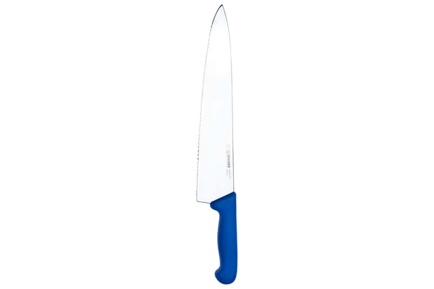Cutit GIESSER 8455 W31B,lama zimtata 31 cm,maner albastru