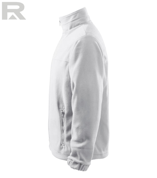 Jacket 501 - Jachetă polar (fleece) pentru bărbaţi,culoare alba