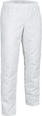 Pantaloni de lucru LOBSTER, matalasati,cu efect termic,culoare alba