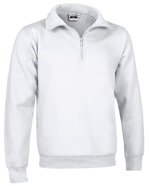 Hanorac WOOD,unisex,culoare alba