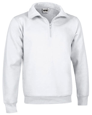 Hanorac WOOD,unisex,culoare alba