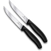 Set 2 cutite friptura Victorinox 6.7933.12B, cu lama zimtata de 12 cm