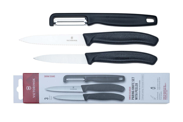 Set 2 cutite si curatator legume si fructe Victorinox Swiss Classic 6.7113.33