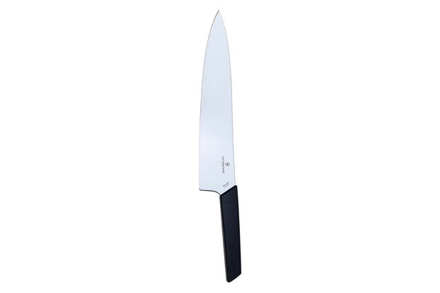 Cutit pentru carne Victorinox Swiss Modern, lama 19 cm, maner negru 6.9013.19B