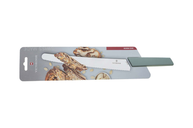 Cuțit pentru panificatie si patiserie Victorinox 6.9076.26W44,lama zimtata 26 cm