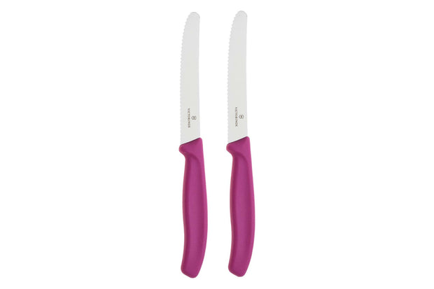 Set 2 cutite Victorinox 6.7836, lama zimtata, maner color