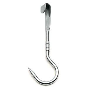 Carlig inox rotativ cu prindere de bara 270x12 mm