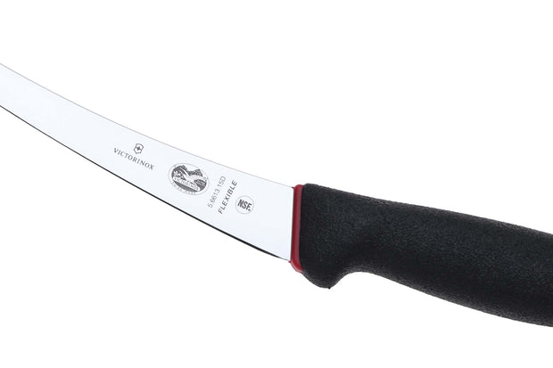 Cutit dezosat Victorinox 5.6613D, maner cauciucat, cu lama curba flexibila