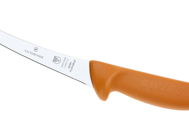Cutit profesional dezosare Victorinox, Swibo® cu lama ingusta, semi-dura - Magazinul de cutite