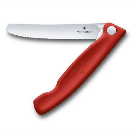 Cutit cu lama zimtata pliabila 11cm Victorinox Swiss Classic in blister - Magazinul de cutite